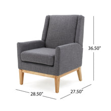 Load image into Gallery viewer, Modern Accent Chair With Padded Cushion Seat
