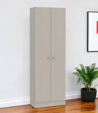 Load image into Gallery viewer, 71" Wood Pantry Or Storage Closet - Light Gray
