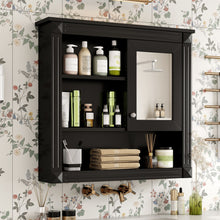 Load image into Gallery viewer, Wall-Mounted Bathroom Cabinet With Mirror And Adjustable Shelves
