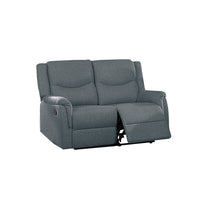 Load image into Gallery viewer, Modern Style Recliner Loveseat With Plush Armrest And Headrest
