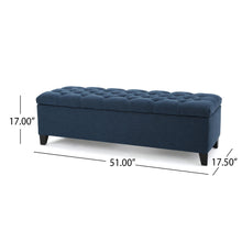 Load image into Gallery viewer, Glouster - Contemporary Storage Ottoman With Button Tufted Design
