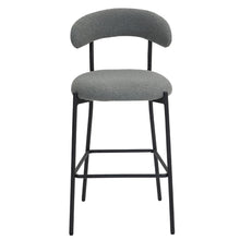 Load image into Gallery viewer, Counter Height Bar Stools With Powder Coating Base And Footrest
