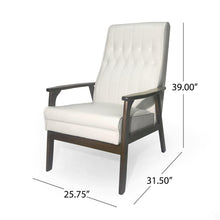 Load image into Gallery viewer, Mid Century Modern Upholstered Accent Chair
