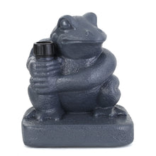 Load image into Gallery viewer, Whimsical - Frog Neptune Umbrella Base Concrete
