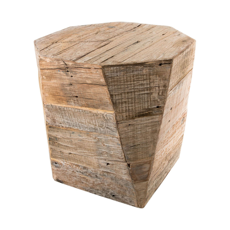 20" Solid Wood End Table - Brown
