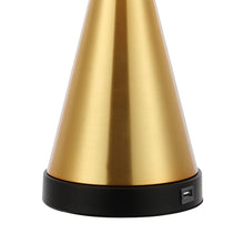 Load image into Gallery viewer, Novelty Table Lamps With Empire Shades (Set of 2) - Brass
