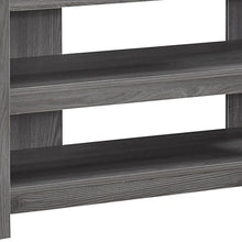 Load image into Gallery viewer, Open Shelving TV Stand - Ash Gray
