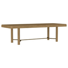 Load image into Gallery viewer, Benson - Extension Leaf Dining Table With Trestle Base - Sand
