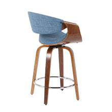 Load image into Gallery viewer, Curvini - Mid Century Modern Counter Stool (Set of 2)
