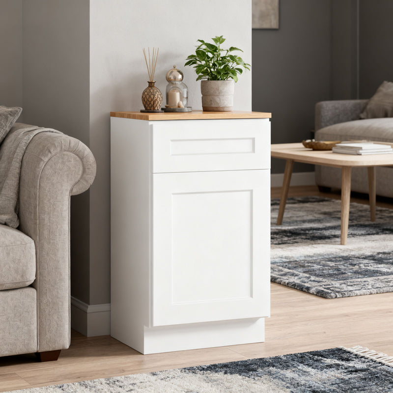Shaker Base Cabinet & Soft-Close Door And Drawer