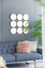 Load image into Gallery viewer, Contemporary Decorative Mirror With Mininalist Style For Bedroom, Liveroom &amp; Entryway - Champagne
