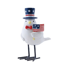 Load image into Gallery viewer, Poly Americana Bird Figurines (Set of 3) - Red / White / Blue
