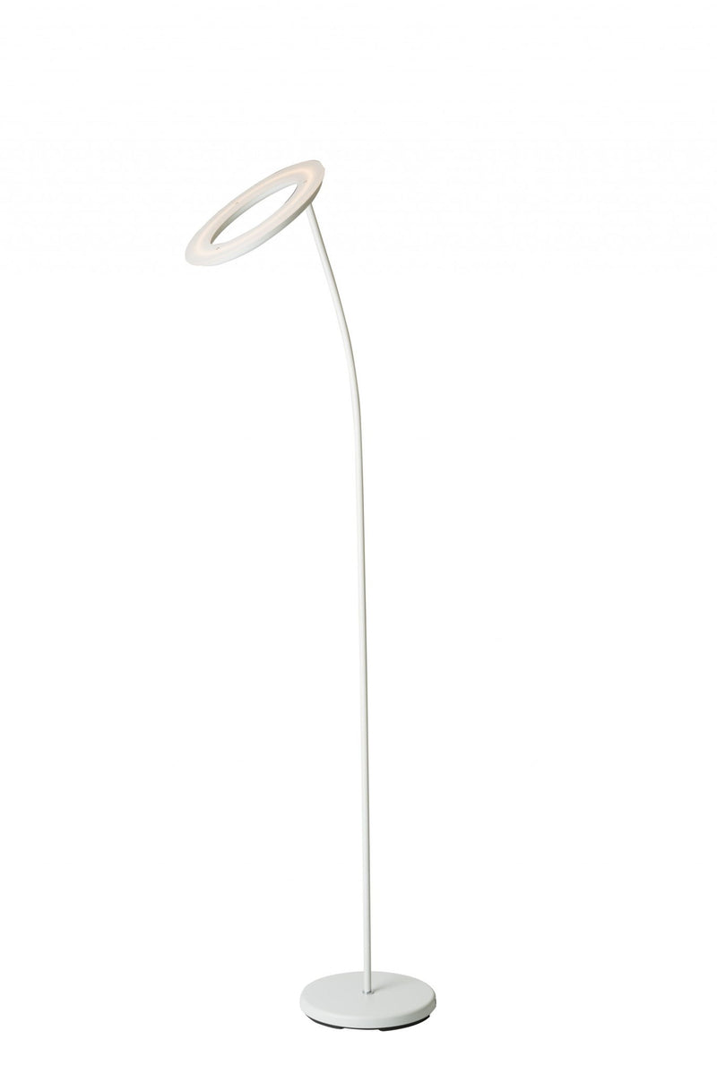 73" LED Torchiere Floor Lamp - White