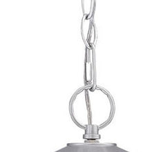 Load image into Gallery viewer, Lantern Metal Dimmable Chandelier With Frosted Shades - Silver
