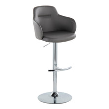 Load image into Gallery viewer, Boyne - Contemporary Adjustable Barstool With Swivel &amp; Rounded T Footrest (Set of 2)
