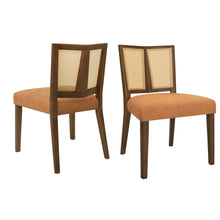 Load image into Gallery viewer, Mid Century Rattan Dining Chair Without Arms Set
