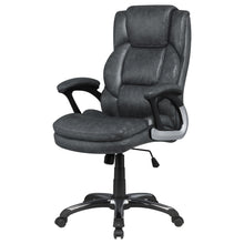 Load image into Gallery viewer, Stanton - Upholstered Adjustable Chair With Padded Arms And Adjustable Height - Gray
