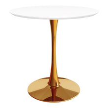 Load image into Gallery viewer, 36" Metal Dining Table - Gold
