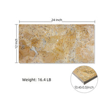 Load image into Gallery viewer, Marble For Floor And Wall Polished Marble Tile Stone (Set of 4) - Beige / Gold

