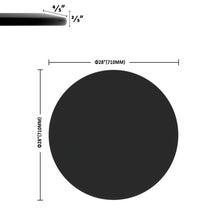 Load image into Gallery viewer, 28" Round Tempered Glass Table Top Clear Glass Thick Beveled Polished Edge
