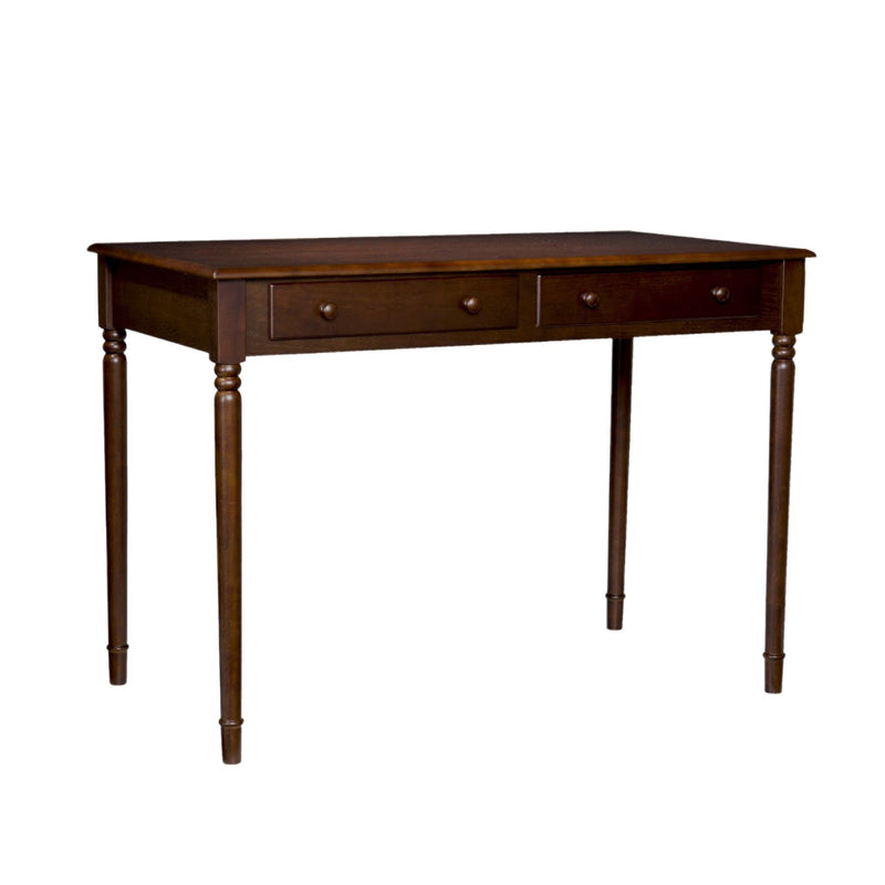 Writing Desk With Two Drawers (402018) - Brown