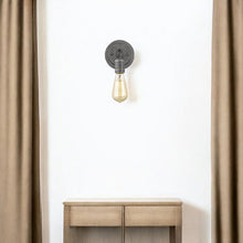Load image into Gallery viewer, Industrial Textured Wall Light - Gray
