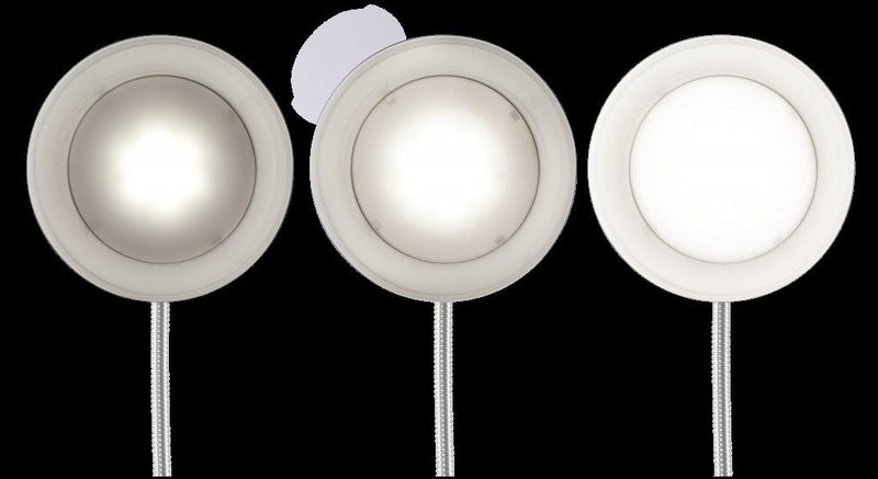 LED Adjustable Desk Lamp - Black Matte And Silver
