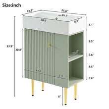 Load image into Gallery viewer, Bathroom Vanity, Combo Cabinet, Bathroom Storage Cabinet, Single Ceramic Sink
