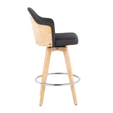 Load image into Gallery viewer, Ahoy - Contemporary Fixed Height Counter Stool &amp; Round Footrest (Set of 2)
