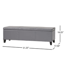 Load image into Gallery viewer, Glouster - Contemporary Storage Ottoman
