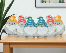 Load image into Gallery viewer, Wildlife Gnomes (Set of 6) - Gray / Terracotta
