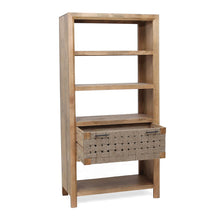 Load image into Gallery viewer, Shelf With Drawer - Beige Brown
