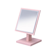 Load image into Gallery viewer, Rectangle Makeup Shaving Tabletop Mirror - Pink
