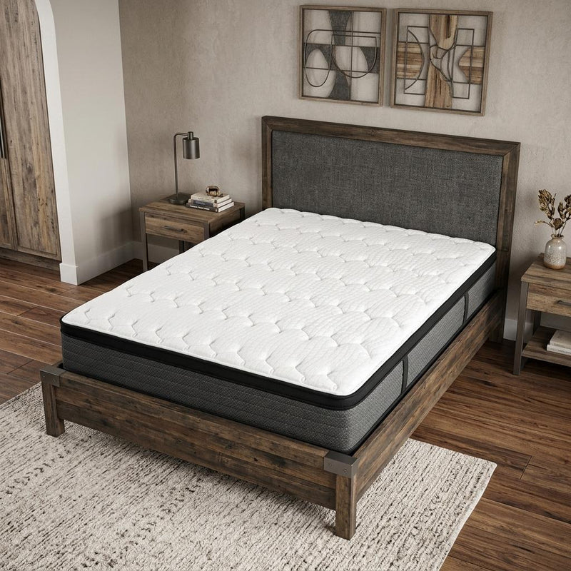 Foam Plush Euro Top Hybrid Mattress (746930) - King