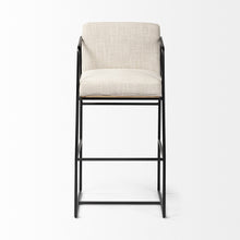 Load image into Gallery viewer, Iron Counter Height Bar Chair - Beige
