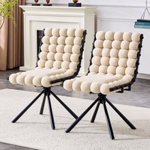 Load image into Gallery viewer, Puffy Bubble, Ball Chain Dining Chairs For Dining Room (Set of 2)
