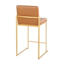 Load image into Gallery viewer, Fuji - Contemporary High Back Barstool (Set of 2)
