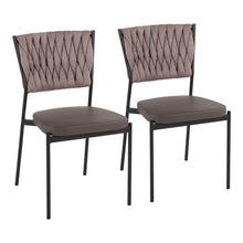 Load image into Gallery viewer, Tania - Braided Contemporary Chair (Set of 2)
