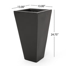 Load image into Gallery viewer, Outdoor Modern Cast Stone Planter

