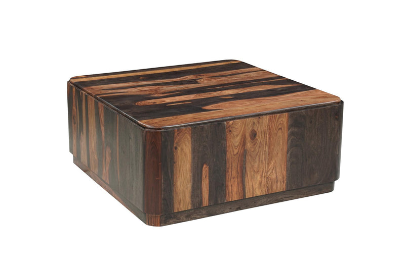 Square Coffee Table - Dark Brown