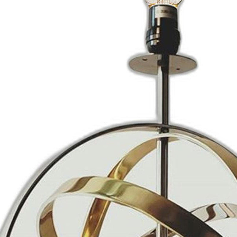 Metal Standard Table Lamp - Bronze