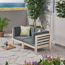 Load image into Gallery viewer, Oana - 2 Piece Love Seat Set - Gray
