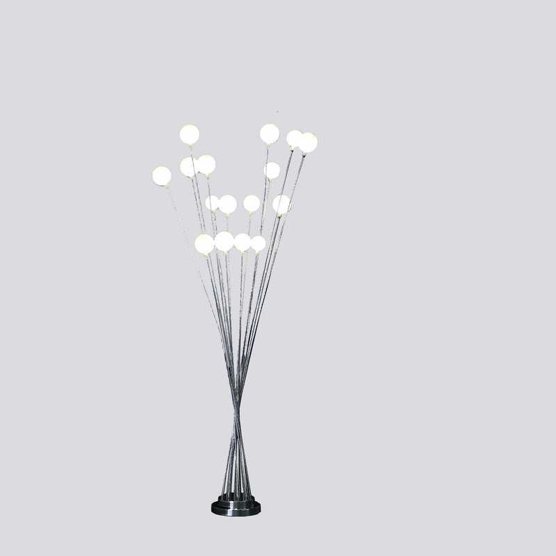 Multi Light LED Novelty Floor Lamp - Chrome