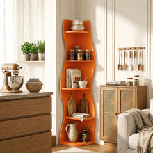 Load image into Gallery viewer, 5 Tier S - Shaped Corner Shelf For Living Room
