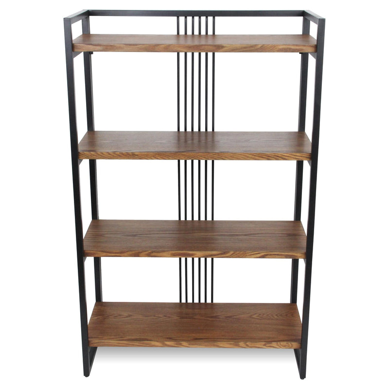 Four Tier Etagere Bookcase (738646) - Brown
