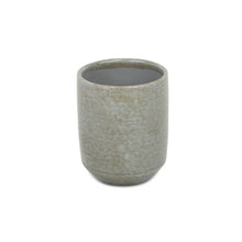 Load image into Gallery viewer, Crackle Mosaic Round Pot Planter (487390) - Gray
