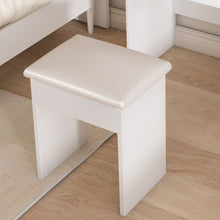 Load image into Gallery viewer, Wood Mirrored Vanity Table Lights (691705) - White

