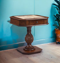 Load image into Gallery viewer, Octagon Console Table And Drawers - Brown
