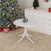 Load image into Gallery viewer, Modern Round Table, Waterproof, UV Resistant And Durable - White
