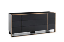 Load image into Gallery viewer, Dresser - Black / Brushed Bronze
